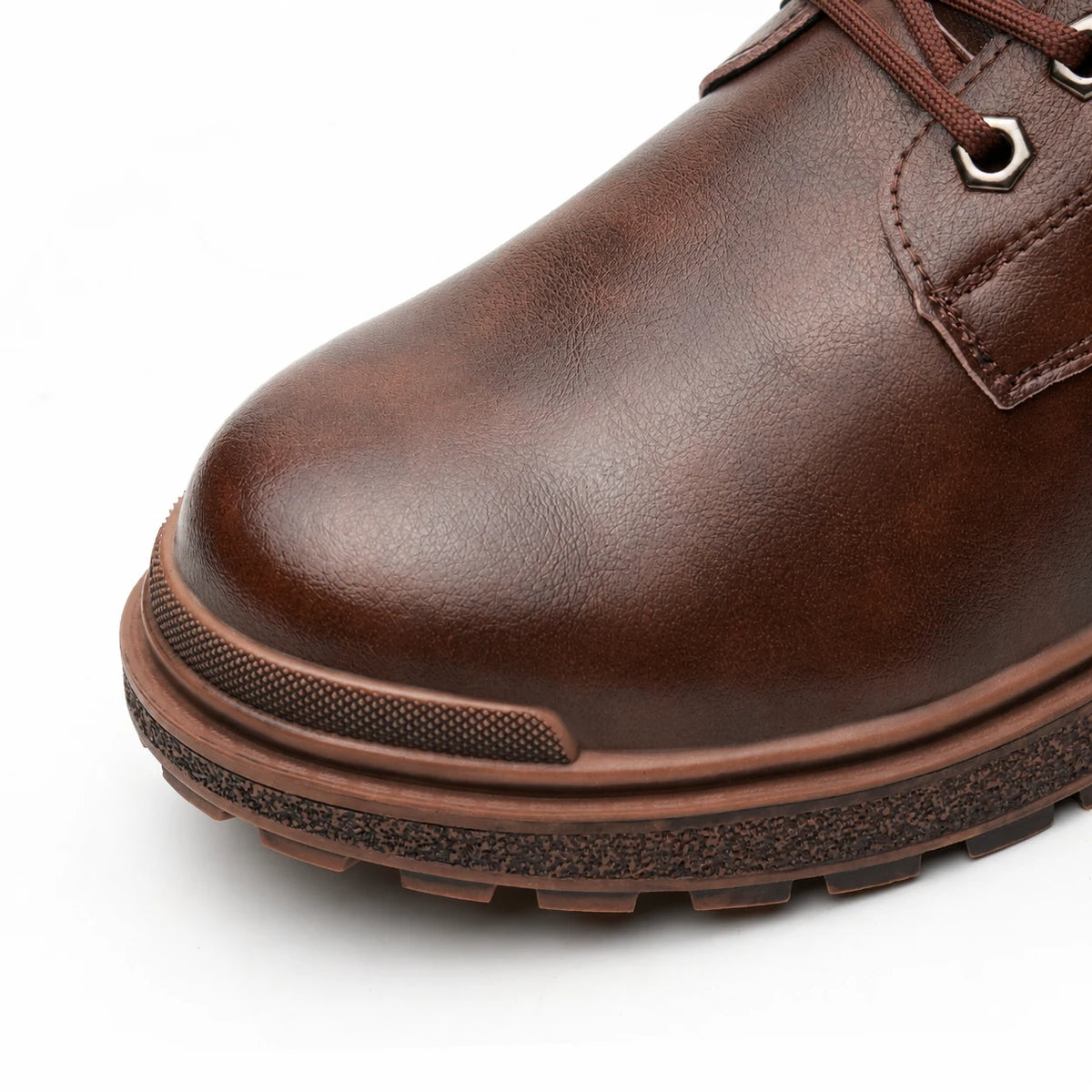 Zapato de seguridad con casquillo OLAF GARNET Ruders de microfibra de piel