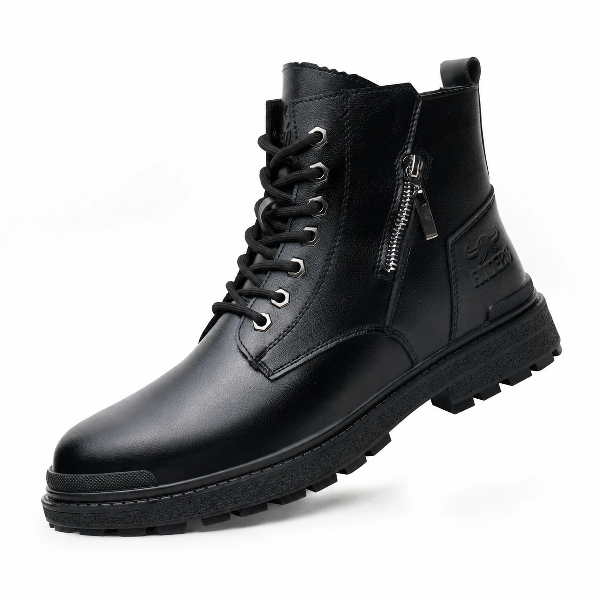 Zapato de seguridad con casquillo OLAF MIDNIGHT Ruders de microfibra de piel