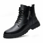 Zapato de seguridad con casquillo OLAF MIDNIGHT Ruders de microfibra de piel